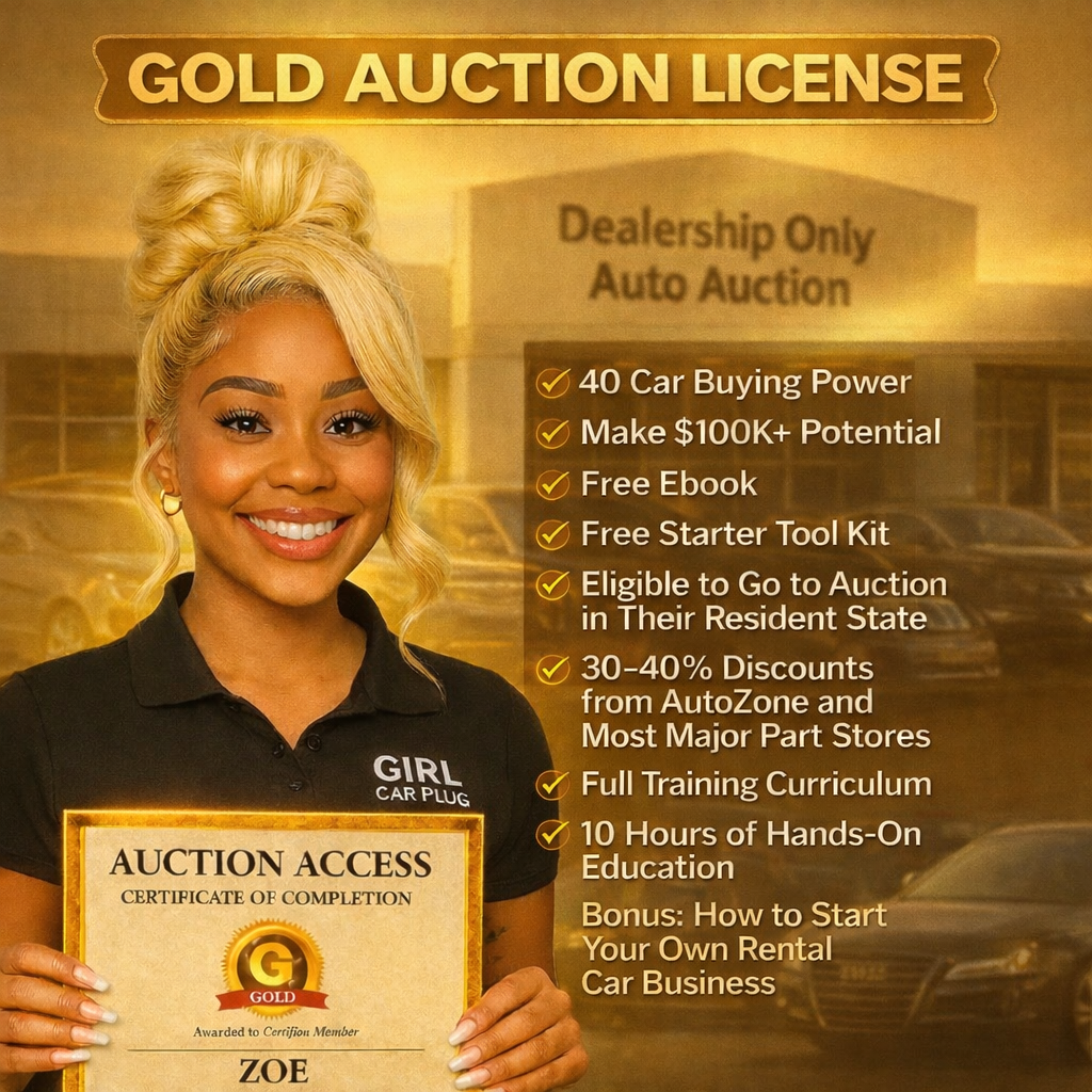 Gold Auction License / Dealer Only Auction Access