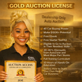 Gold Auction License / Dealer Only Auction Access